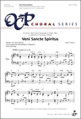 Veni, Sancte Spiritus SATB choral sheet music cover